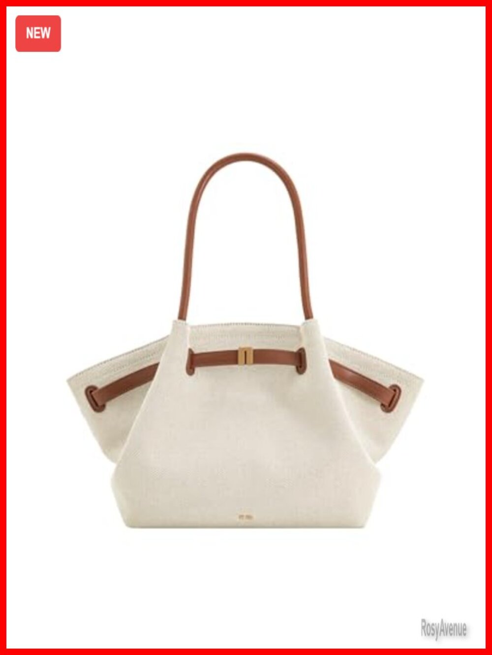 JW PEI Hana Medium Canvas Tote Bag Magnetic Snap Everyday Purse
